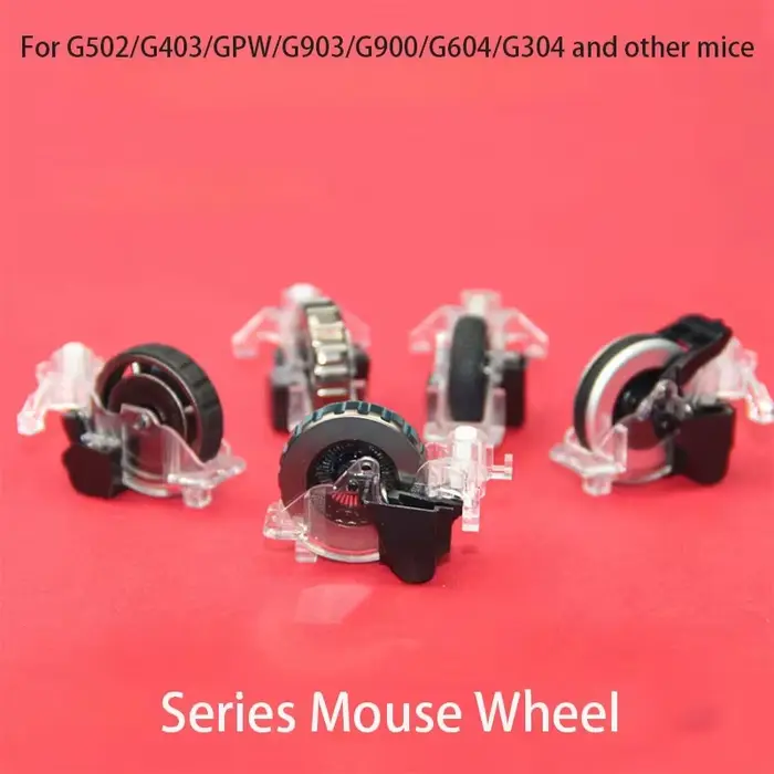 Pièces de rechange pour roues de la série G compatibles avec les rouleaux de souris G502/G9X/G403/GP