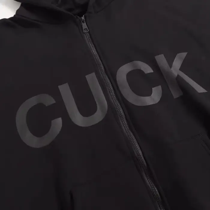 CUCK YZY Kanye nouvel Album préchauffant sweat à capuche avec fermeture éclair hommes femmes meilleu