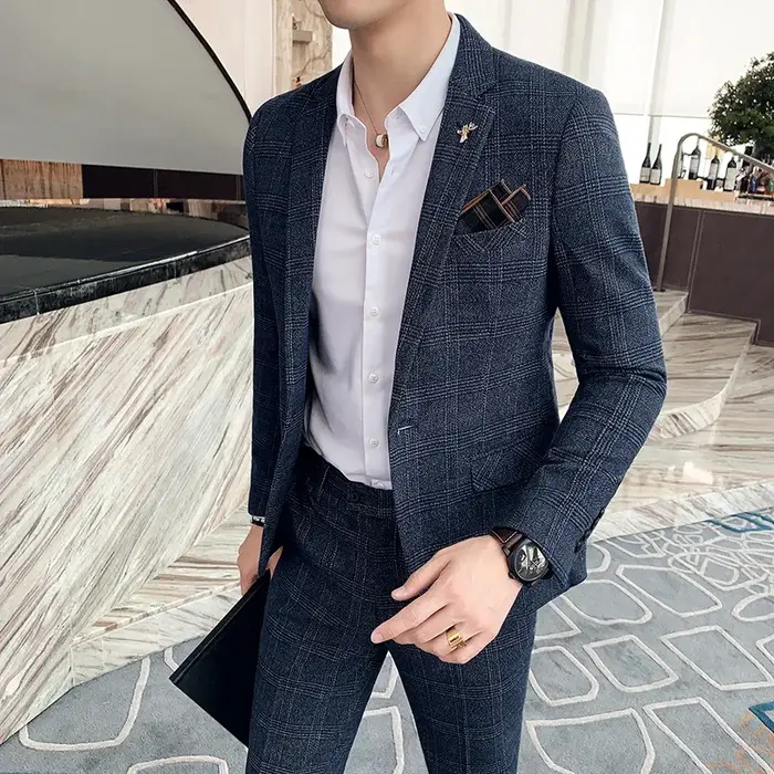 Blazer grande taille 7XL pour hommes, mode Business, Style italien, lin, loisirs, mariage pour emplo