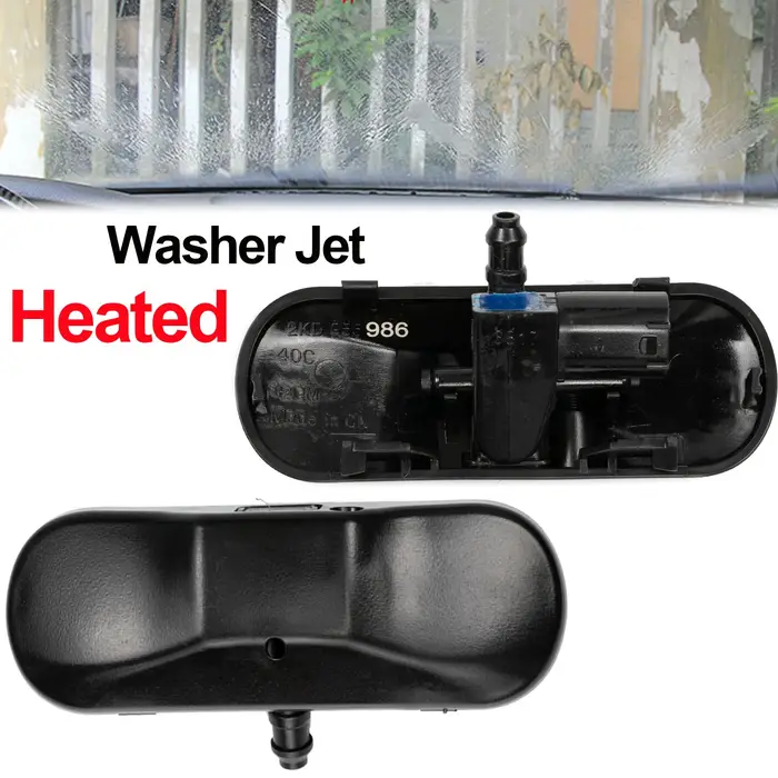 Xukey X2 buses de lavage de pare-brise avant de voiture, Jet chauffé pour Audi TT A1 8X A4 B8 Q3 Q5 