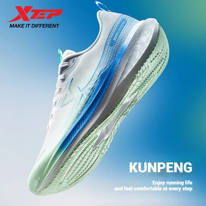 Chaussures de course Xtep Kunpeng pour homme - Légères et respirantes avec amorti anti-chocs été 2025