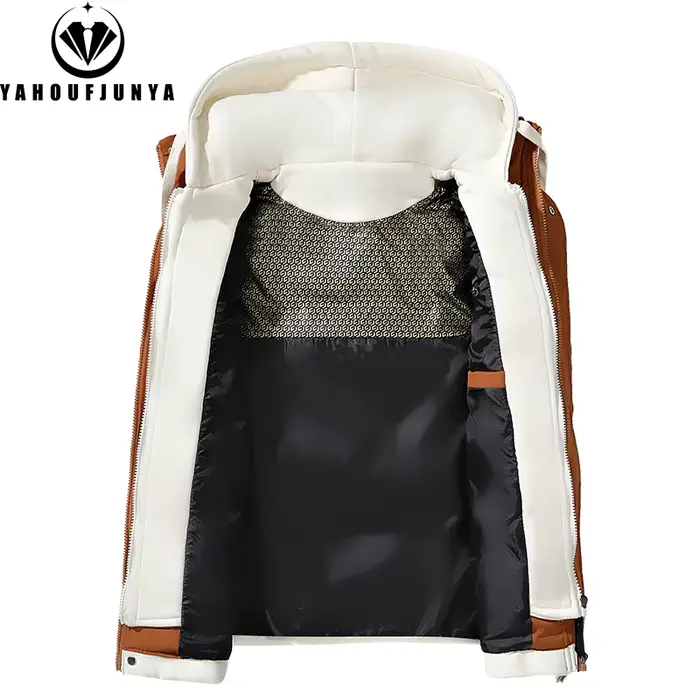 Hots automne hiver hommes en plein air coupe-vent épais chaud gilet hommes à capuche sans manches gi