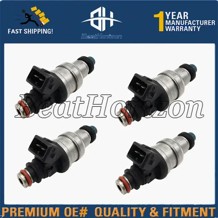 Buse d'injecteur de carburant, 4 pièces, pour MITSUBISHI ECLIPSE TURBO 90-99 OE No.:INP-018,MD186379