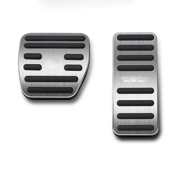 Couvercle de carburant en aluminium pour pédale d'accélérateur de voiture, frein pour Smart Fortwo 4
