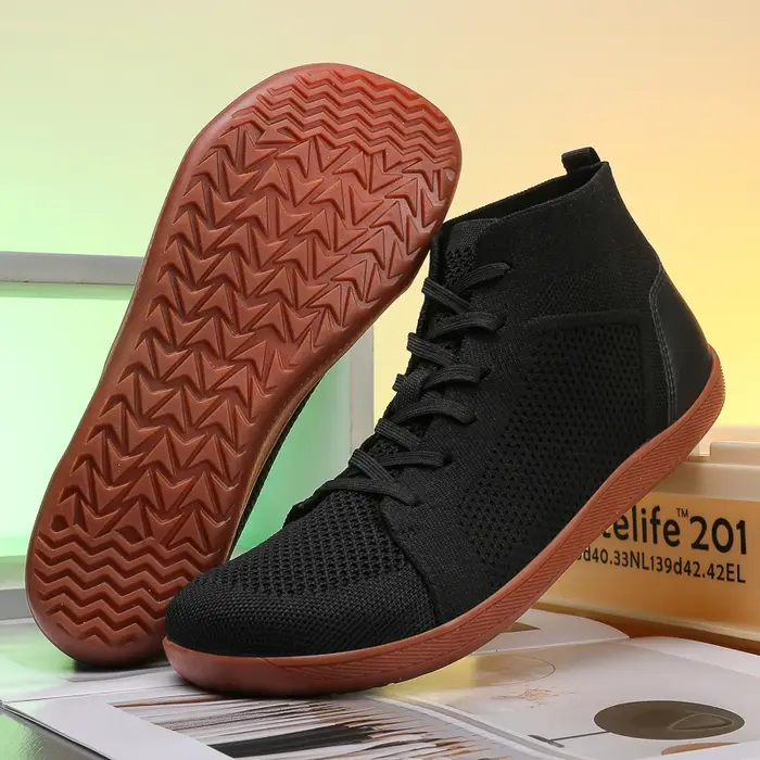 Chaussures de marche pieds nus minimalistes pour hommes et femmes, boîte Parker large, semelle ontar