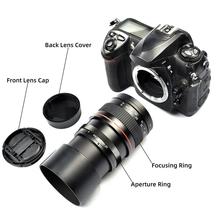 Lightdow-Téléobjectif plein format 135mm f/2.8 FE UMC, pour appareil photo reflex numérique Nikon IL