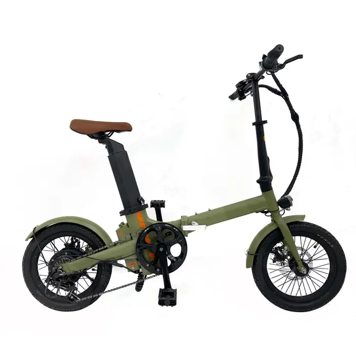 Vélo électrique pliable 36V 250W 16 pouces avec cadre en acier – Vente en gros uniquement