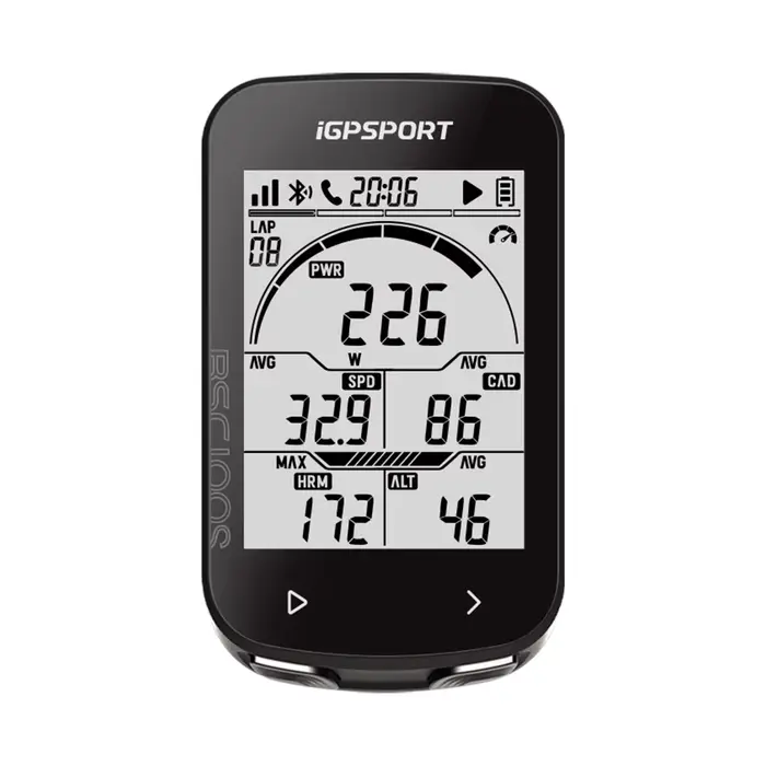GPS vélo ordinateur IGPSPORT BSC100S guide GPS interface utilisateur facile à utiliser pour cyclistes passionnés