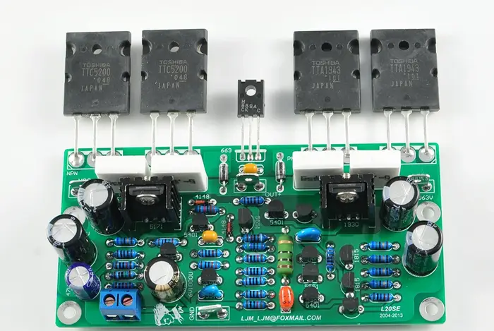 Carte amplificateur audio LJM L20 SE, A1943, C5200, canaux touristes stéréo, 350W, 4ohm, kits de bri