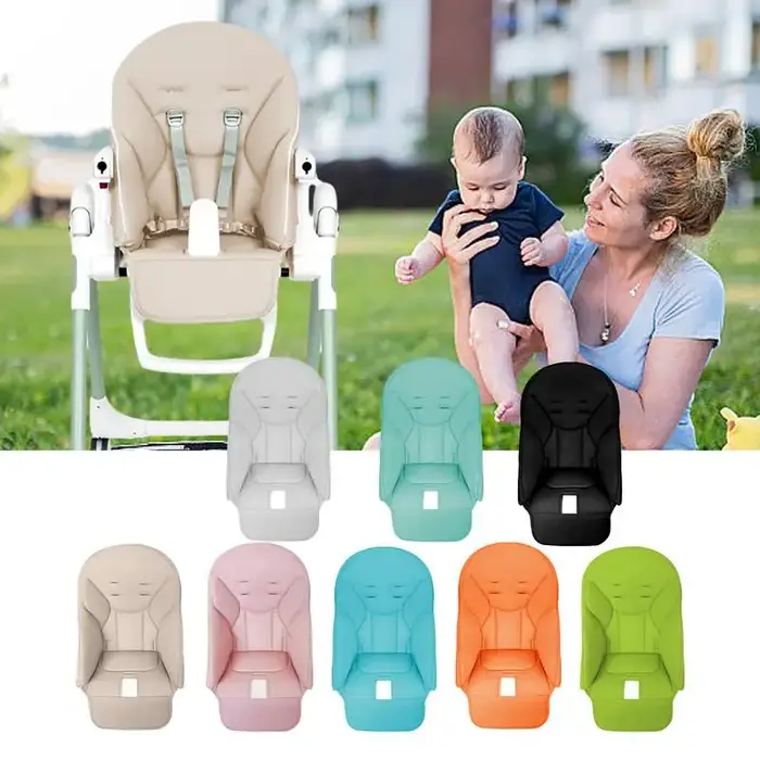 Juste de Chaise Pliable en Cuir PU pour Bébé, pour Voyage, Maison, Salle à Manger, Siège, pour oral 