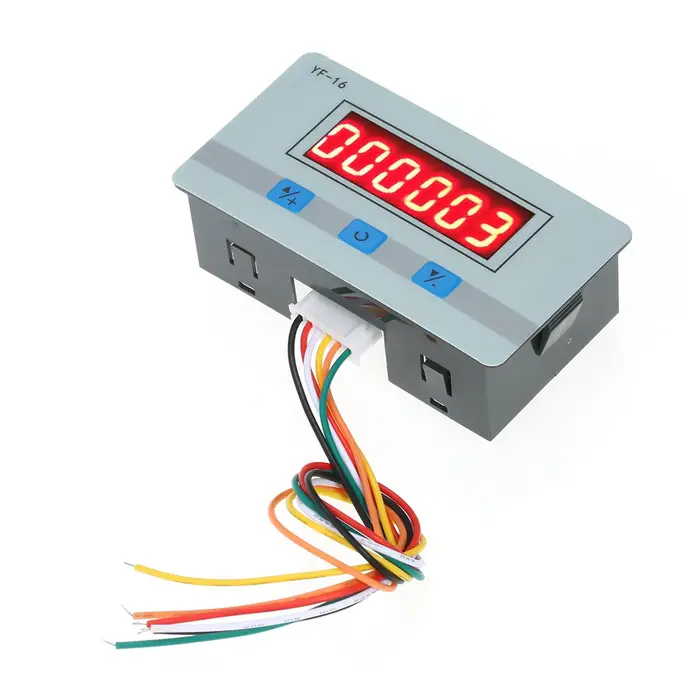 Mini module de compteur numérique LED, totalisateur électronique DC/AC5V ~ 24V avec interface de sig