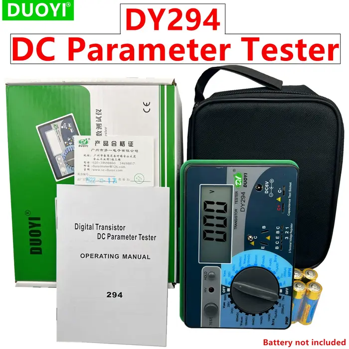 Analyseur de transistor numérique multifonction, testeur, semi-conducteur, diode, triode, barrage, t