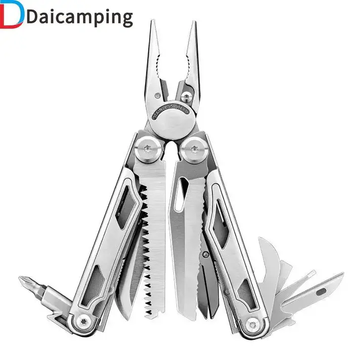 Couteau pliant multifonction Daicamping DL1 DL12 avec pince de coupe supplémentaire / Pince multifon