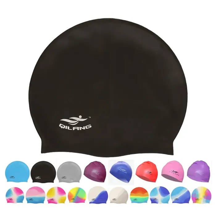 Bonnets de bain imperméables en Silicone pour femmes et hommes, haute élasticité, flexibles, protect