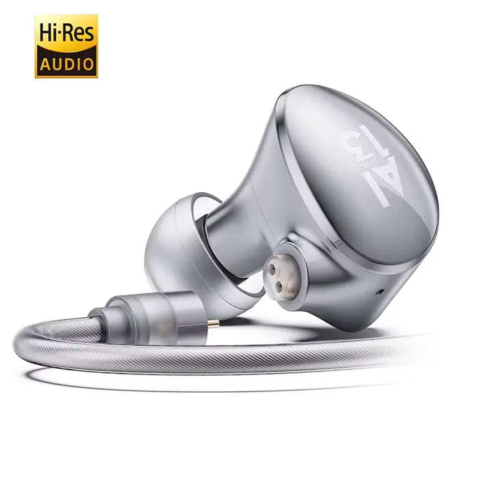 WHIZZER Kylin HE03AL Plus Knowles TWFK-30017 hybride IEMs 1DD + 2BA HiFi écouteurs 5N OFC câble alli