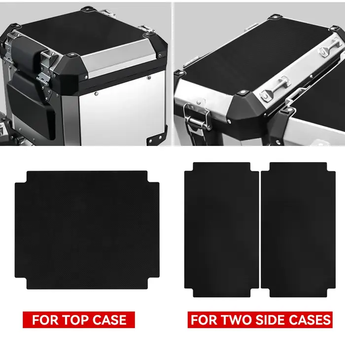 Ensemble de housses de sacoches latérales en cuir PVC, coussinets, valises à bagages, BMW Runder GS 