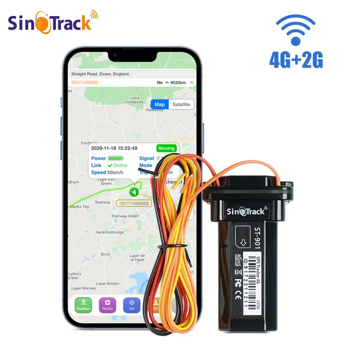 Mini traceur 4G ST-901L, batterie intégrée étanche, GPS pour voiture, véhicule, appareil gps, moto, 