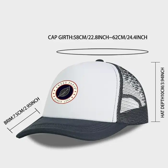 MLFO Sweet Pants Since 1982 Casquette en maille éponge avec logo feuille, casquette décontractée pri