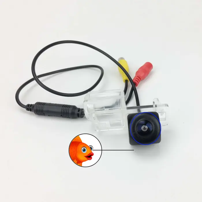VKAUTO-Caméra de recul CCD Fish Eye, câble adaptateur broches, Ford Escape Kuga C520 2013 ~ 2019, Di