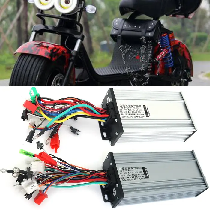 Contrôleur de moteur sans balais Intelligent 60V 72V 1500W 2000W pour Scooter électrique Citycoco, c