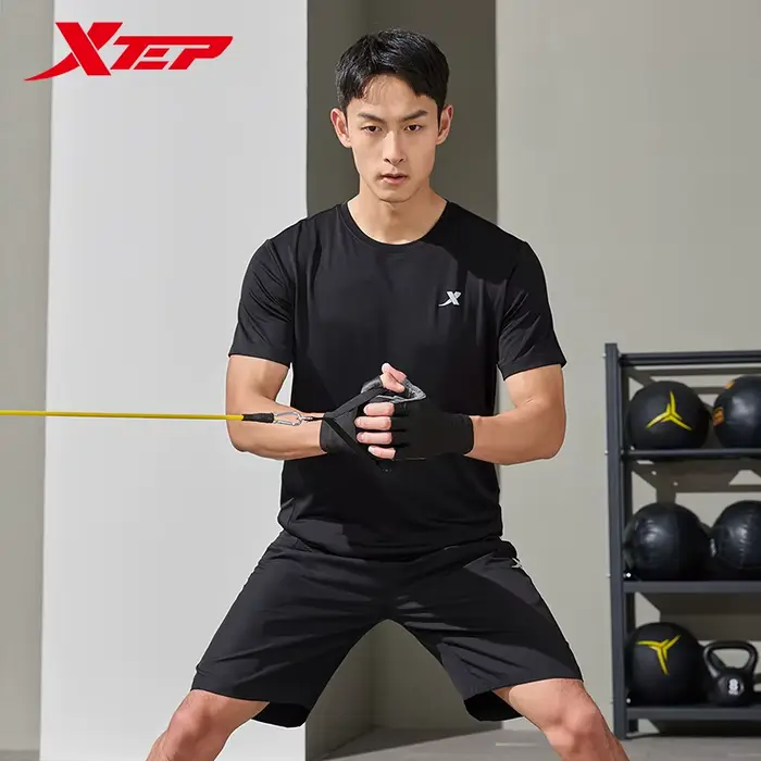 Combinaison de sport Xtep à séchage rapide - Tenue complète pour entraînement été homme