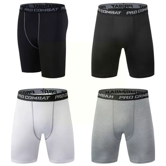 Leggings de sport élastiques pour hommes taille plus - Fitness et running séchage rapide