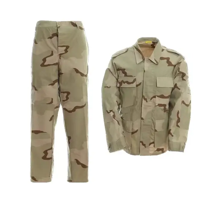Uniforme combat désert TOM DCU tactique : camouflage plein air entraînement chasse