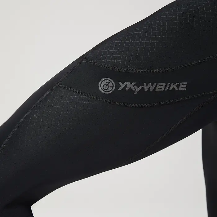YKYWBIKE-Pantalon à bretelles de cyclisme pour homme, Pro Bike, Long Cool, Respirant, Ride fjQuick D