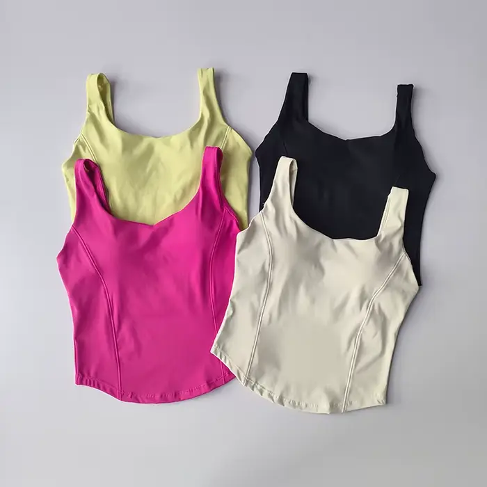 Femmes Sexy Sport soutien-gorge culture hauts bustier tubulaire soutien-gorge femme Streetwear sans 