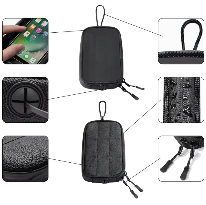WOSAWE – sac de réservoir magnétique pour moto, support de Navigation GPS Mobile, sacs étanches pour