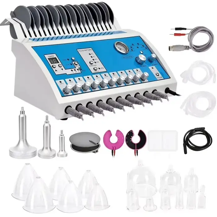 Machine d'aspiration de fesses, chaleur infrarouge, vague russe, stimulation musculaire électrique, 