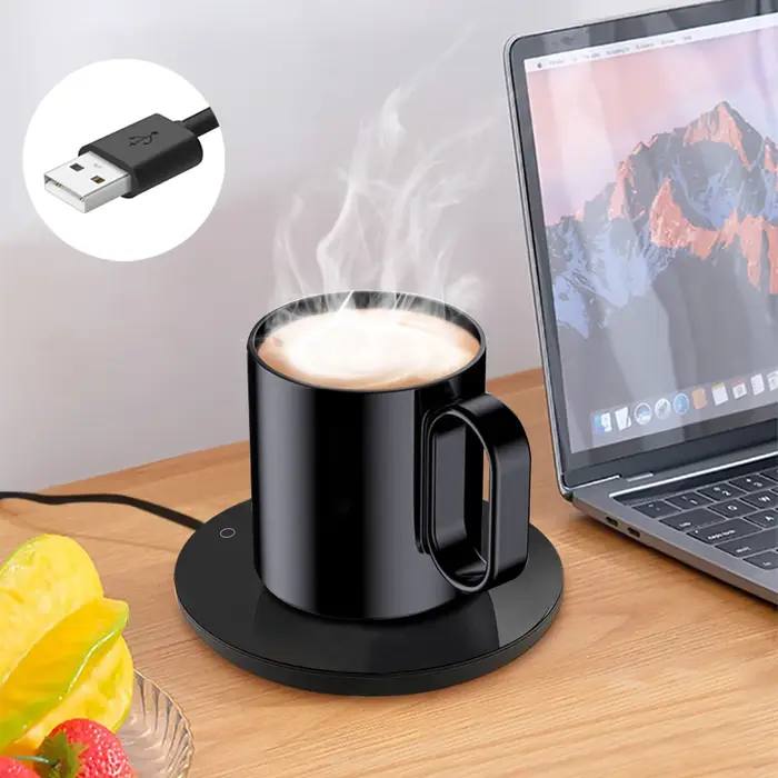 Chauffe-tasse USB chauffe-tasse chauffe-tasse à café chauffage thermostatique dessous de verre tasse