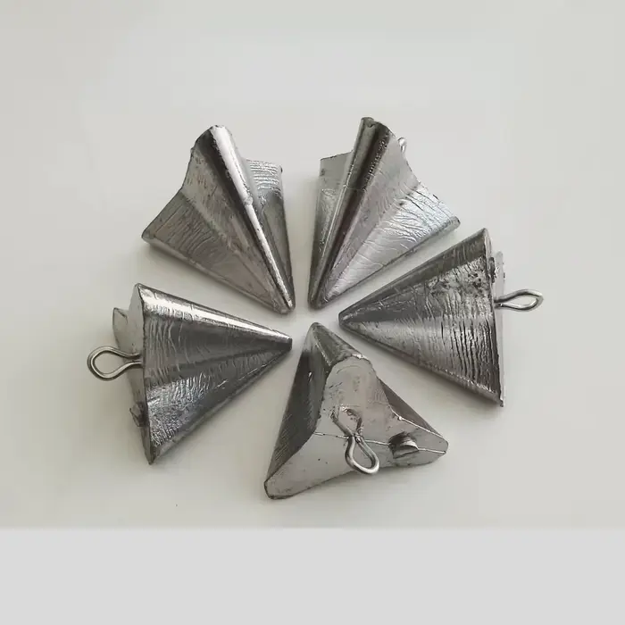 Triangle plomb pendentif goutte d'eau plomb Thallium pêche en mer positionnement plomb pendentif acc