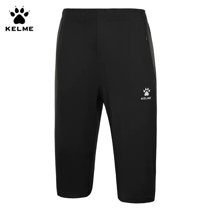 Kelme-Capris de sport respirant pour homme, short de fitness, short d'entraînement de football, shor