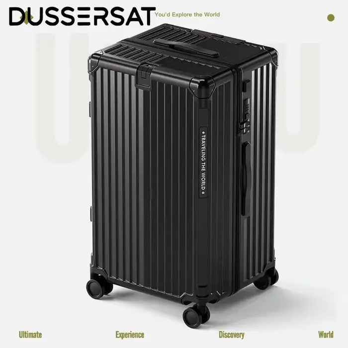 Valise de voyage de grande capacité, boîte d'enregistrement avec mot de passe, boîte à chariot de 20