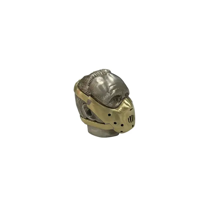 Lanière tissée de perles de couteau de figurines de Hannib en laiton, porte-clés de bricolage, pende