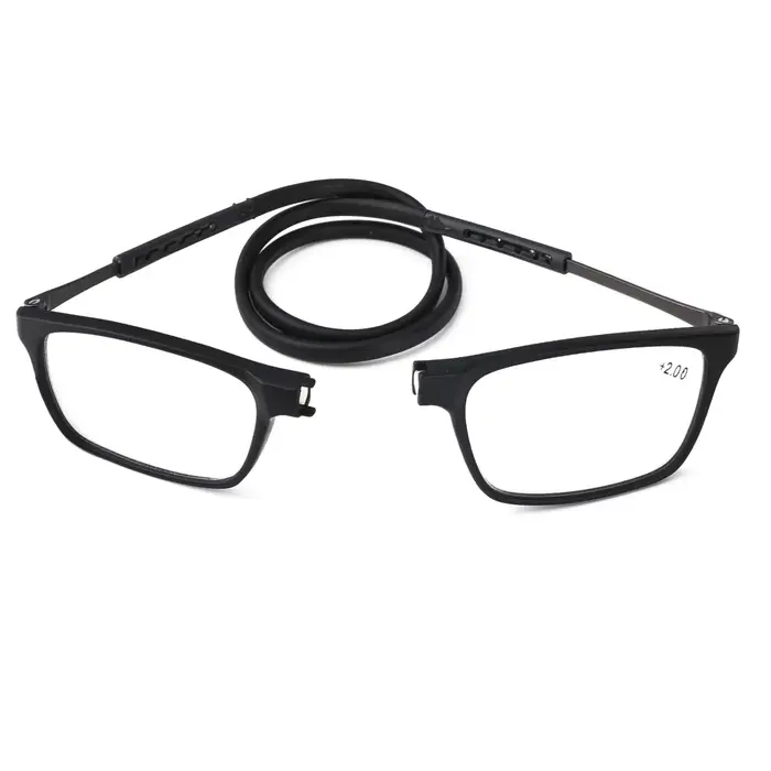 Lunettes de lecture pliantes portables, lunettes presbytes à la mode en résine haute définition