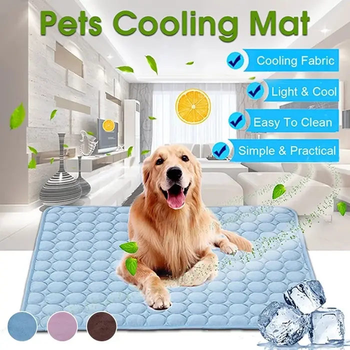 Livraison gratuite Tapis rafraîchissant pour animaux de compagnie, accessoire d'été, pour chiens et 