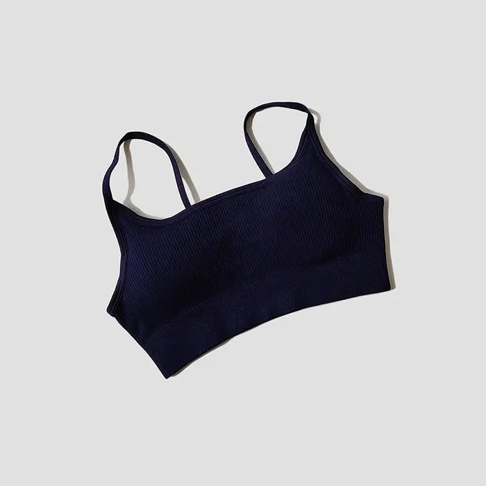 Soutien-gorge dos nu Sexy sans couture pour femmes, sous-vêtement, débardeur court, Yoga, Gym, Fitne