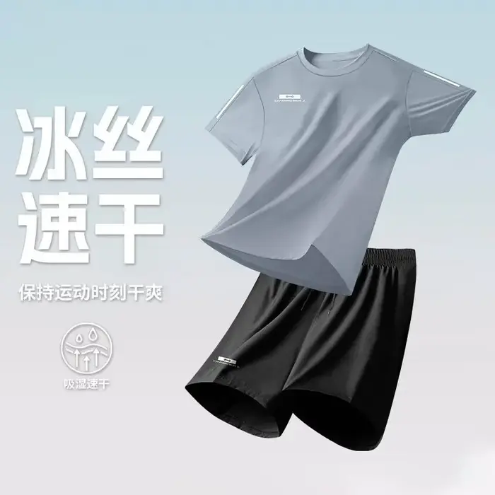 Tenue de sport pour femmes chemise de course d'été séchage rapide t-shirt badminton vêtements fitness short entrainement activités physiques occasions sportives