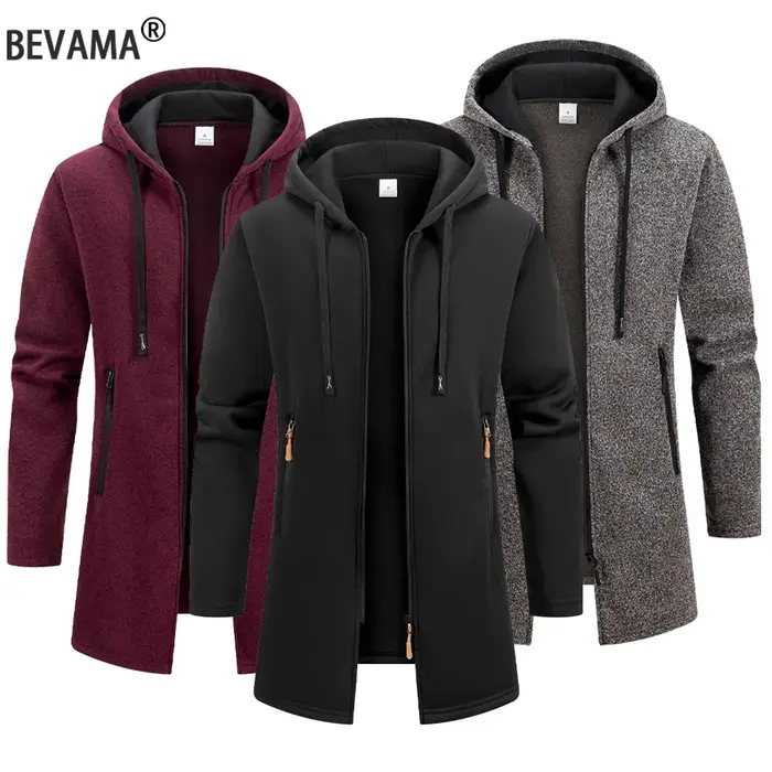 Sweat-shirt à manches longues pour homme, Streetwear, fermeture éclair, capuche, surdimensionné, cha