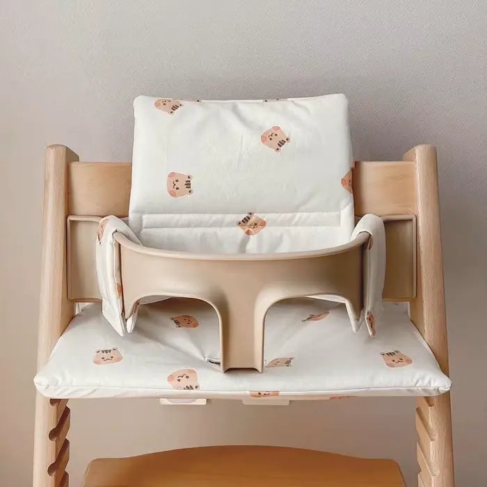 Coussin de chaise de salle à manger pour bébé, automne et hiver, Portable, antidérapant, intégré, ac