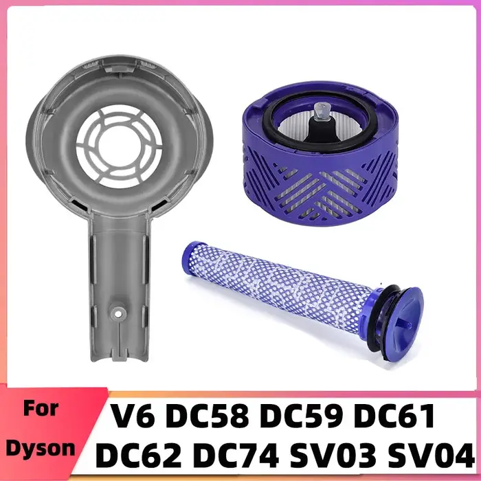 Couvercle arrière du moteur pour aspirateur Dyson V6 DC58 DC59 DC62 DC72 DC74 SV03 SV04 SV05 SV06 SV