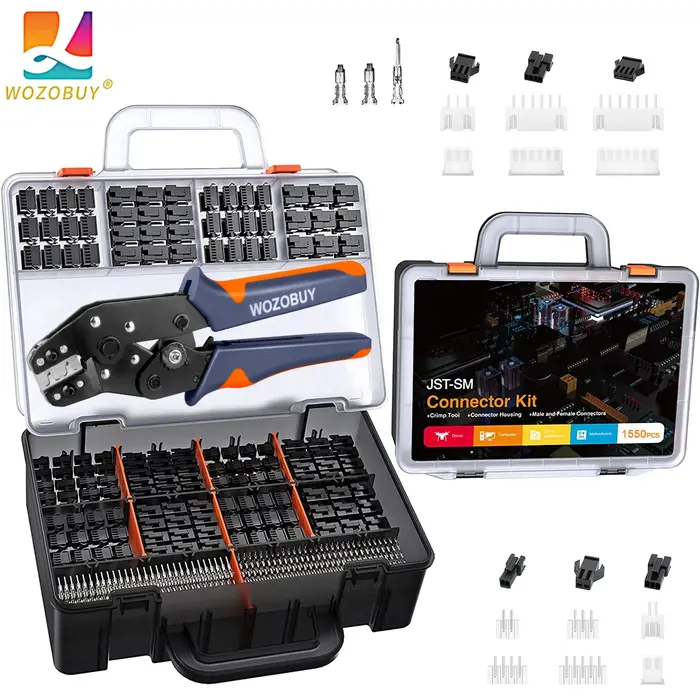 Kit d'outils de sertissage de fil SN-01BM AWG 28-20 (0.08-0,5 mm²), pince à sertir pour connecteurs 