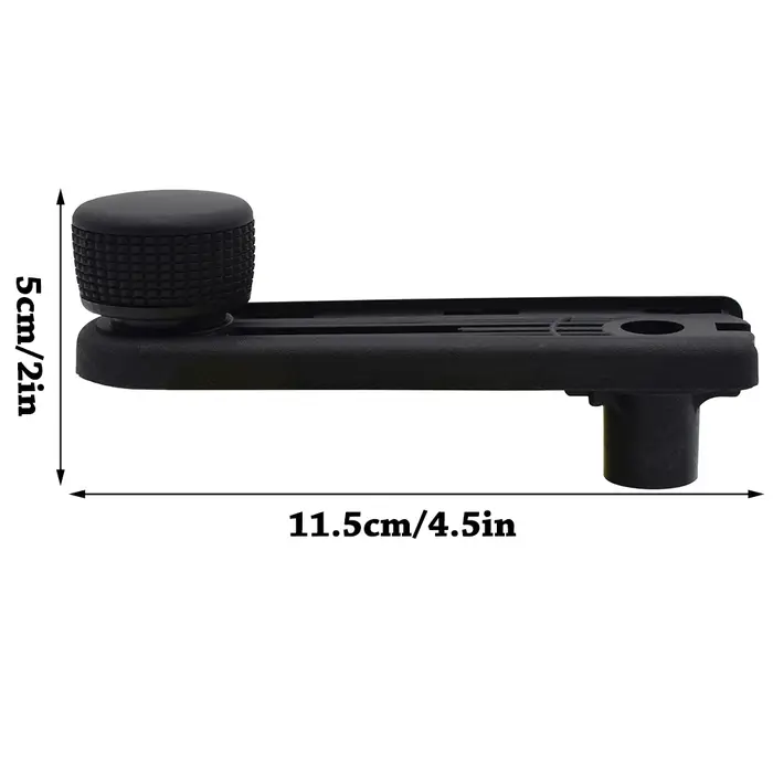2PCS enrouleur de fenêtre manivelle régulateur couverture 357837581 pour VW T4 1990-1994 transporteu