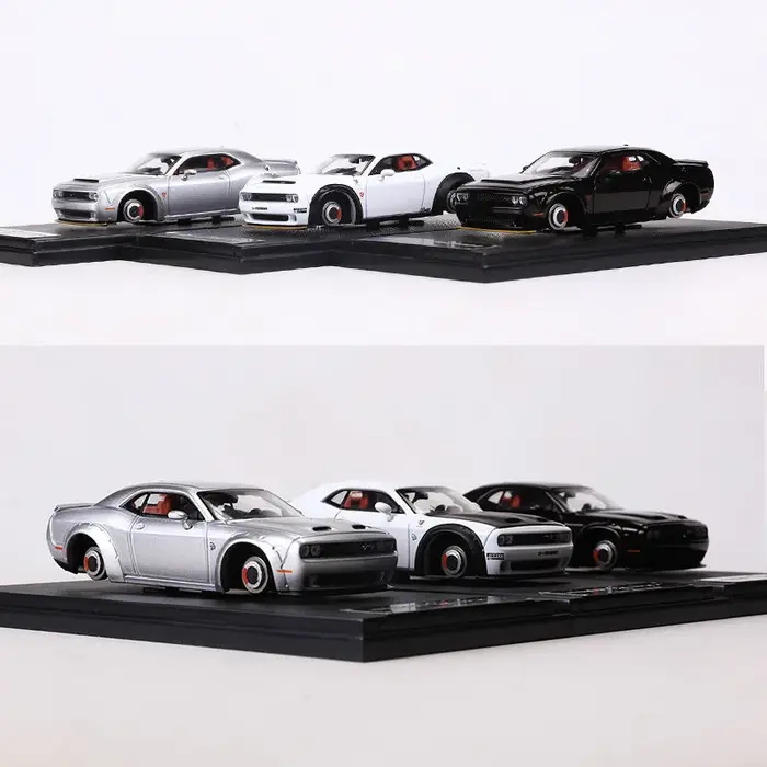 Modèle de voiture en alliage X-T 1:64 SRT, Collection, affichage et cadeau