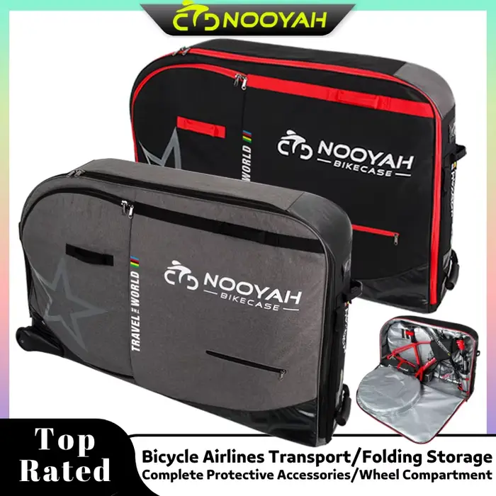 NOOYAH Sac de Vélo Sac de Voyage pour Vélo VTT Étui de Transport pour Vélo de Route Accessoires de V