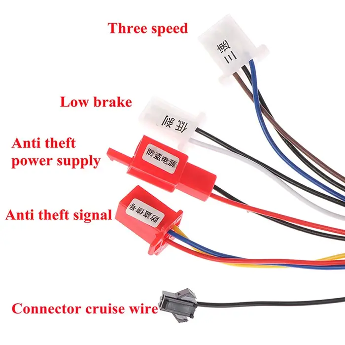 Contrôleur de Moteur à Courant Continu Sans Balis 350W Compatible 36V 48V Pour Vélo Électrique Scooter Occasions Spéciales