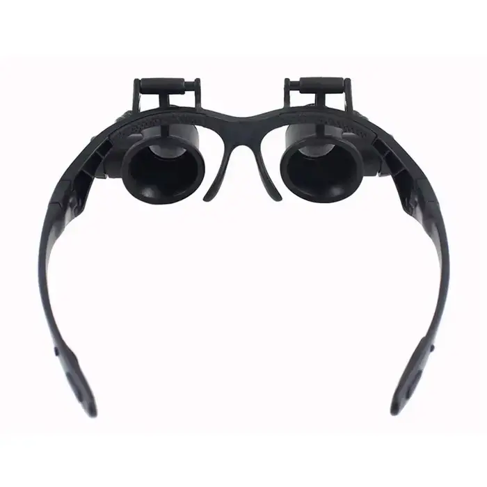 Nouveau bandeau lumière LED lunettes Loupe 10X 15X 20X 25X Double lentille de Loupe pour horloger bi