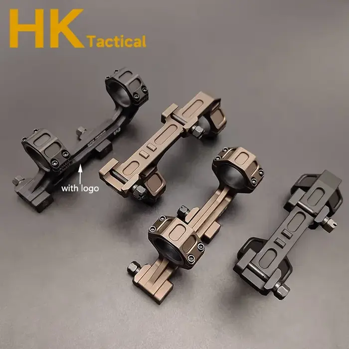 Support tactique GEISS Airsoft en porte-à-faux métallique, support de portée de 25.4mm 30mm avec niv